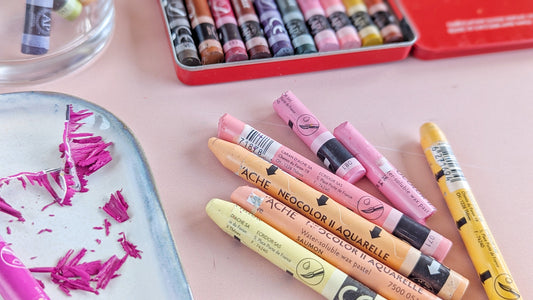Tout savoir sur les pastels aquarellables